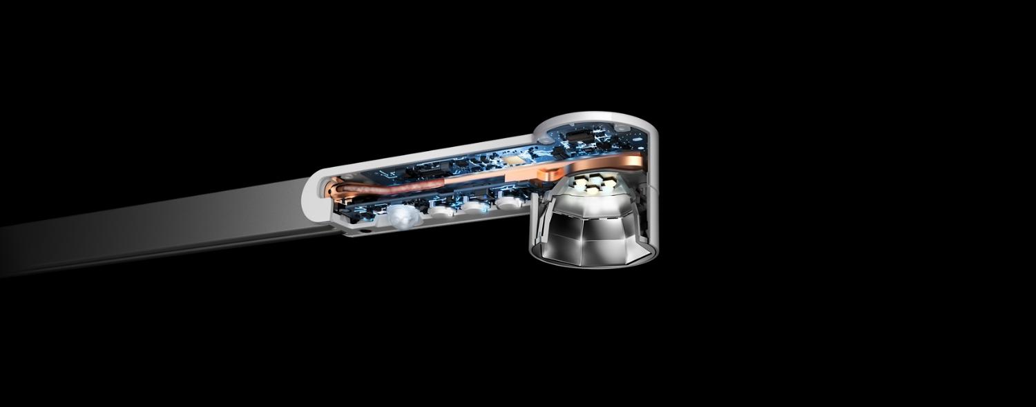 x ray image of heat pipe technology in lightcycle